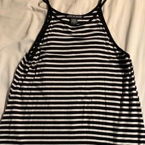 Striped Halter Top
